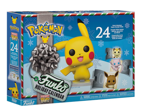 Calendrier de lavent Funko Pop Pokemon